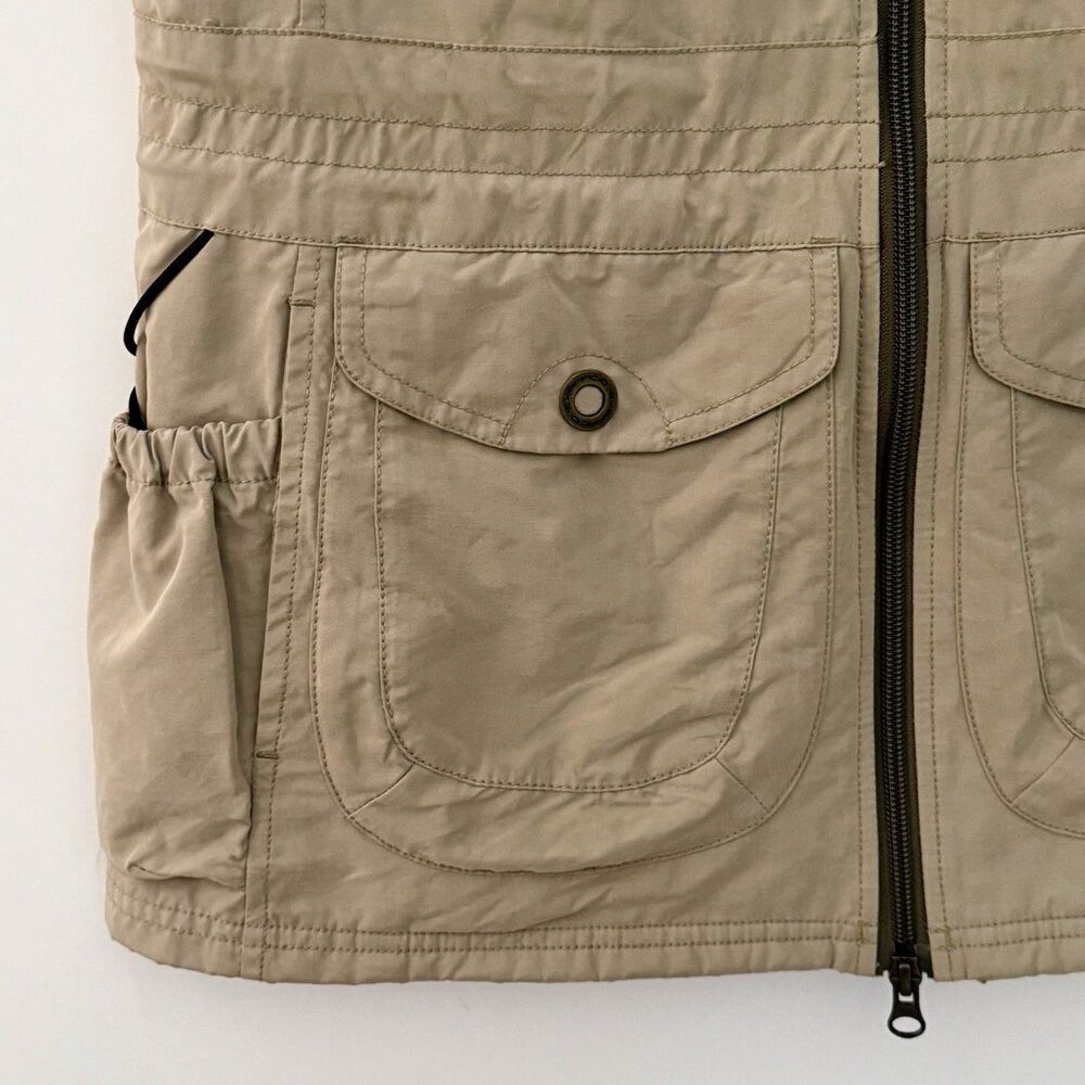 EXOFFICIO Womens Size Small Beige Tan Travel Vest w/Multi Pockets for Utility - Picture 7 of 16